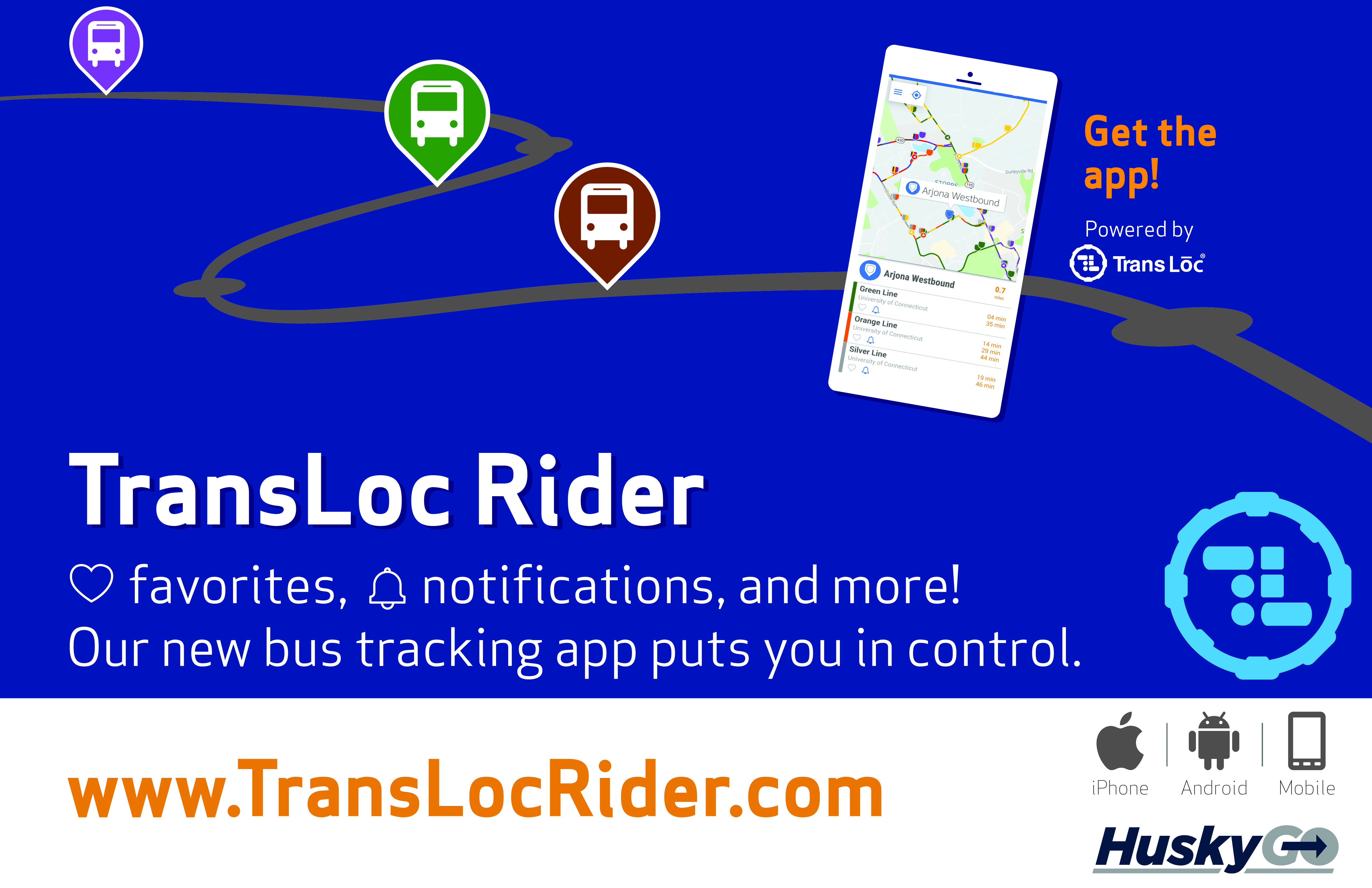 Download Our Bus Rider App - TransLoc