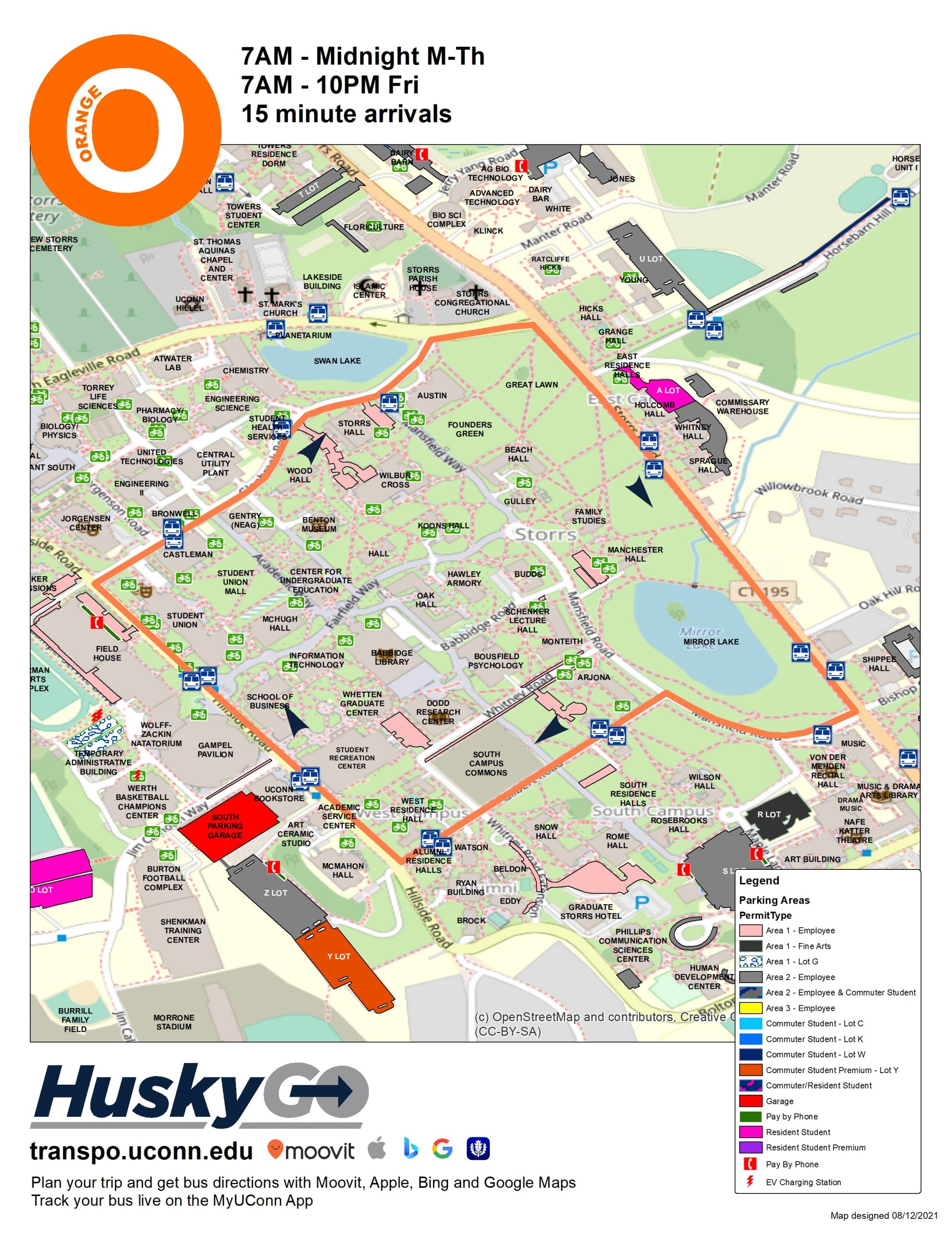 UConn Storrs Parking: Navigating the Concrete Jungle